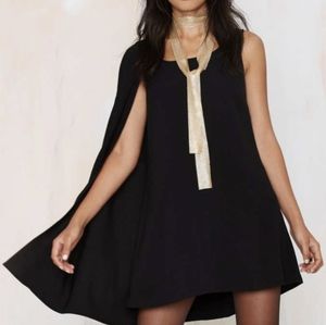 Last day to buy! Nasty gal dress with half cape